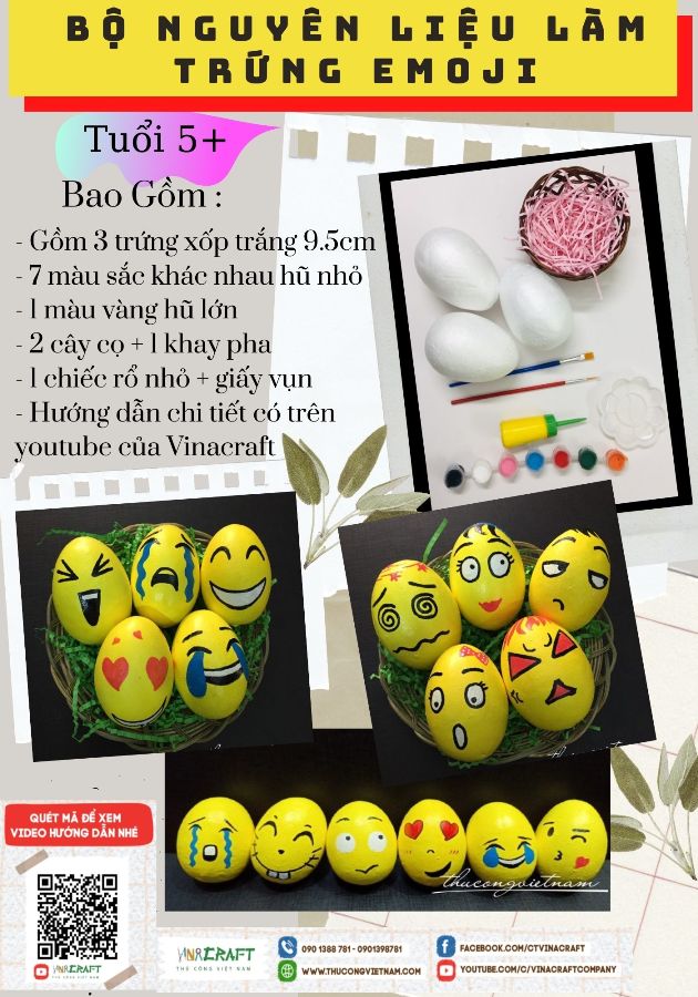 Kit trứng phục sinh emoji